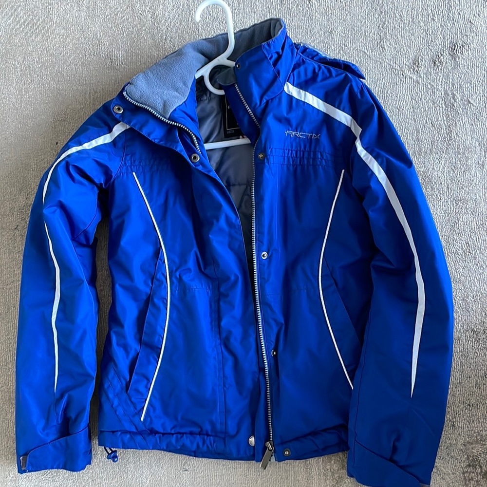 Arctix ski/ winter jacket blue size xs